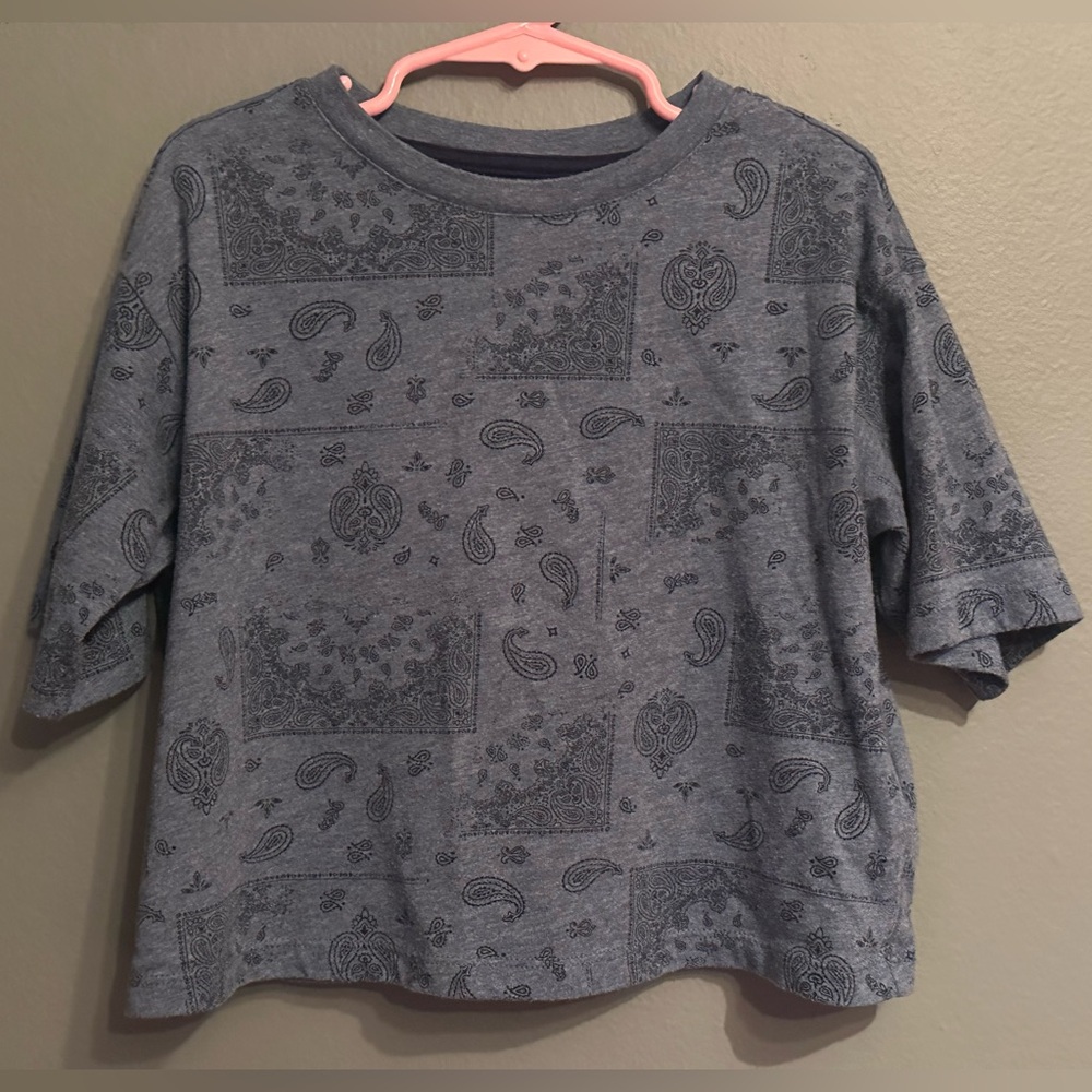 Epic Threads Little Girls Preworn Cropped Short Sleeve Top